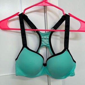 PINK push up sports bra